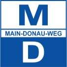 Main Donau Weg Symbol